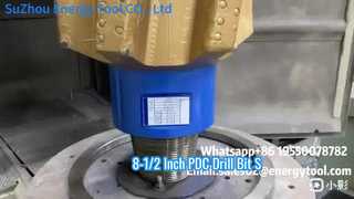 8-1/2 Zoll PDC-Bohrer, Stahlkörper IADC S323