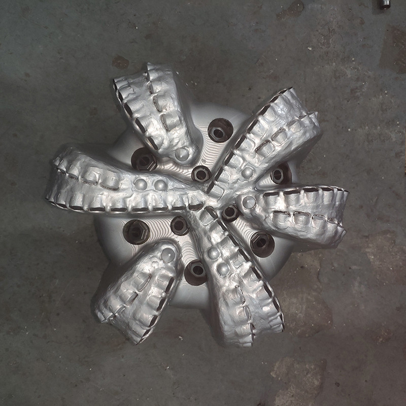 PDC Rock Bit 12-1/4 Inch 6 Bladed Diamond Drill Bit  for Hard Formation