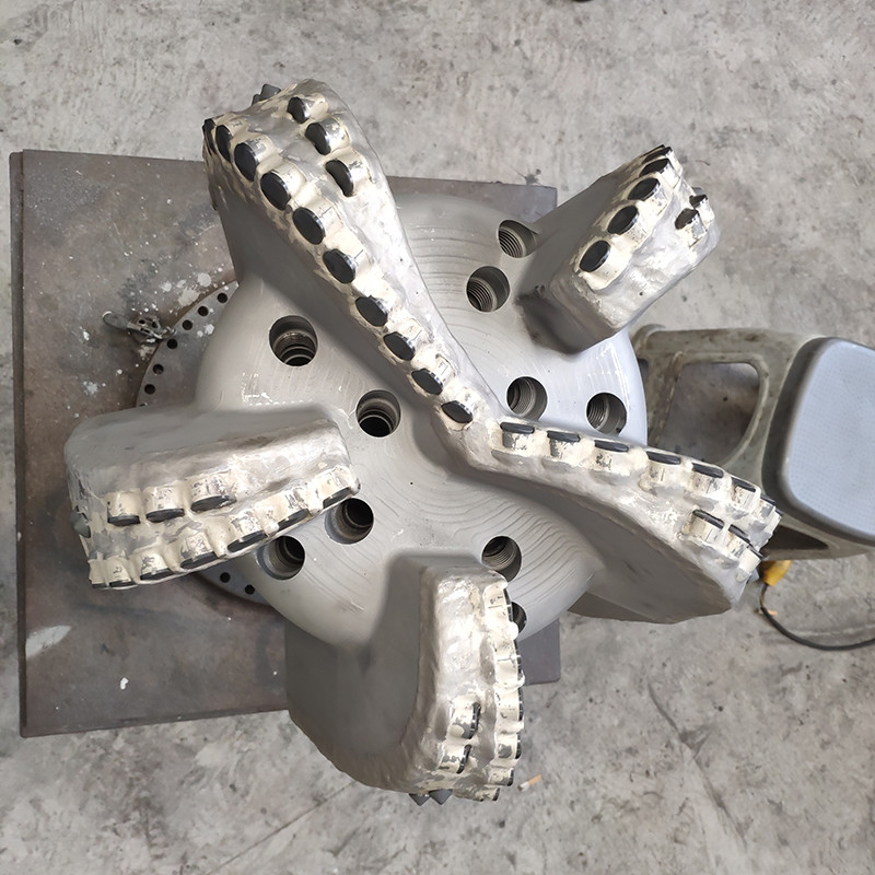 PDC Drill Bit 5 Blades Steel Body PDC Bit 17-1/2 Inch Oilfield Diamond Drilling Tool