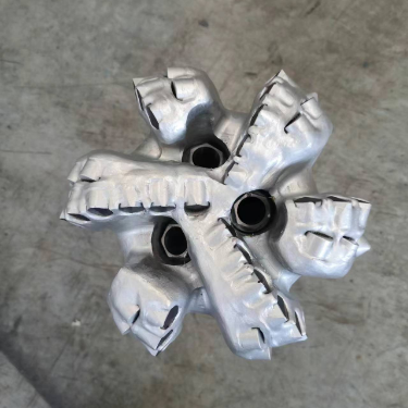 6 5/8 Zoll Stahlkörper 6 Blade PDC Bohrstücke für Ölbrunnen